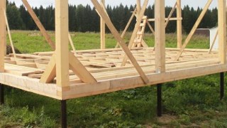 Сарай на винтовых сваях или хозблок на сваях Пушкин цена от 2517 руб. / шт.