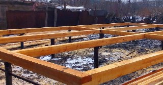 Пол на винтовых сваях Пушкин цена от 15405 руб.